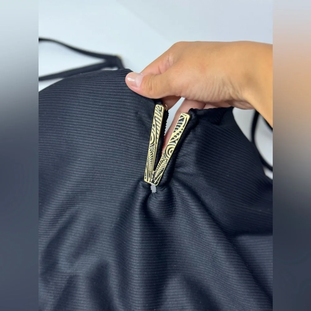One Peice Swimsuit Black